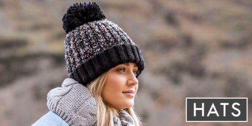 ladies hats - perfect for outdoors & winter - sock snob uk