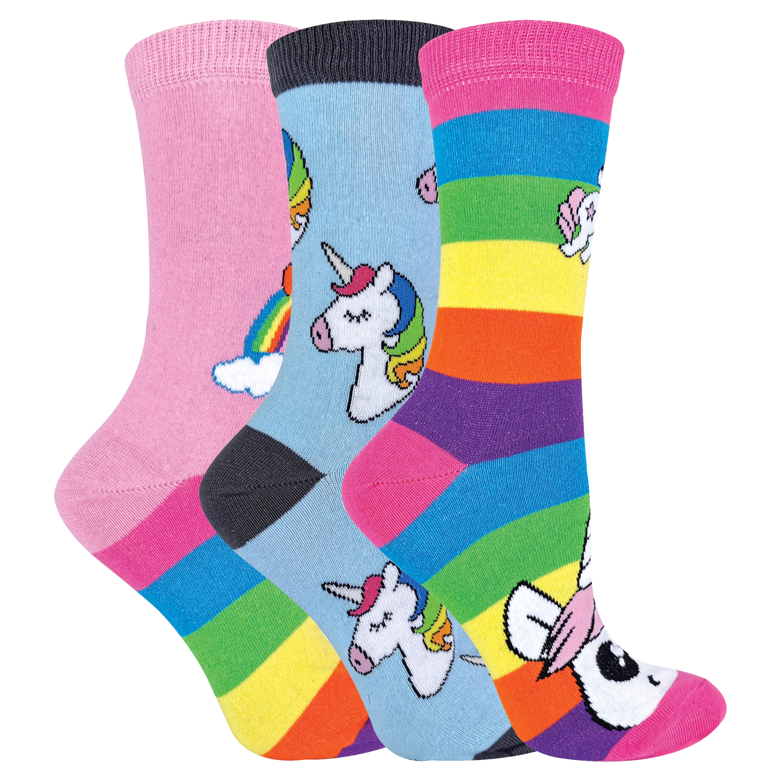 Rainbow Unicorn Socks eBay MAIN v1