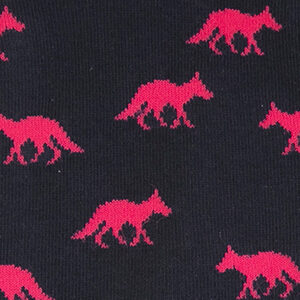 Lone Fox (Navy/Pink)